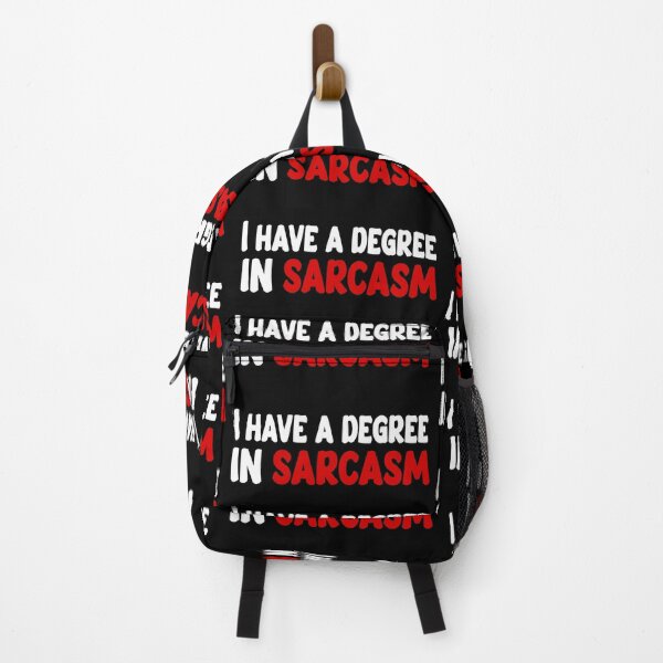 Item preview, I have a degree in sarcasm funny quote designed and sold by DopeDesign111.