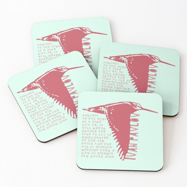Item preview, Pavlovian Bird Wings Quote (Pink) designed and sold by abawizard.