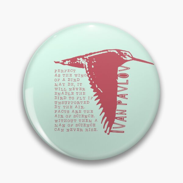 Item preview, Pavlovian Bird Wings Quote (Pink) designed and sold by abawizard.