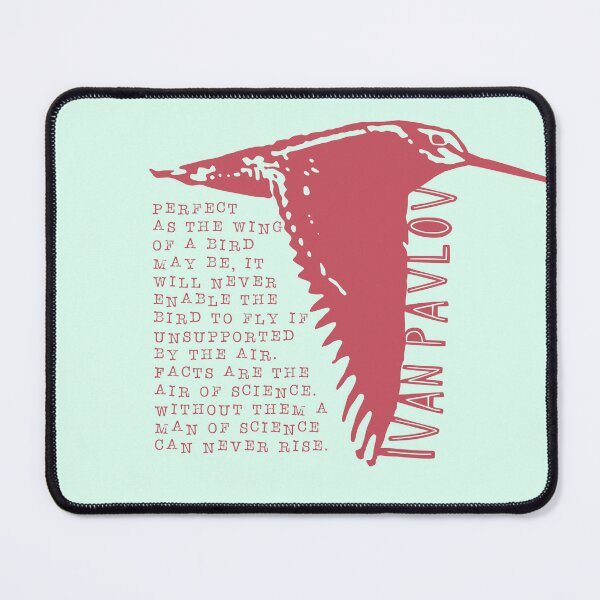 Item preview, Pavlovian Bird Wings Quote (Pink) designed and sold by abawizard.