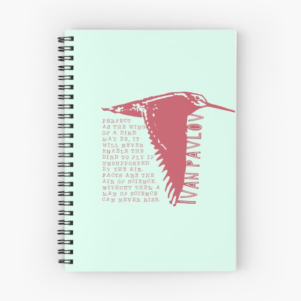 Item preview, Pavlovian Bird Wings Quote (Pink) designed and sold by abawizard.