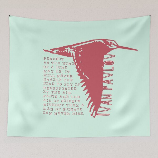 Item preview, Pavlovian Bird Wings Quote (Pink) designed and sold by abawizard.