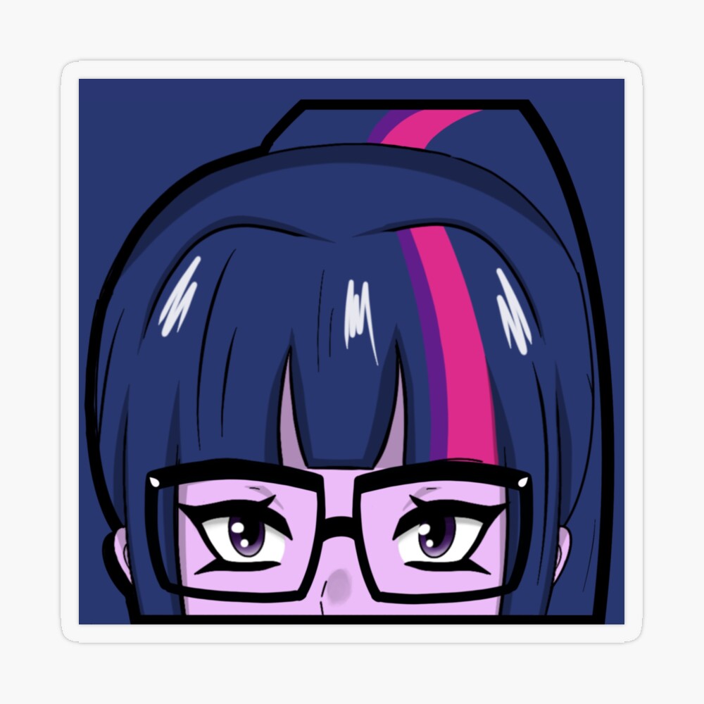 Peeking Sci-Twilight Sparkle