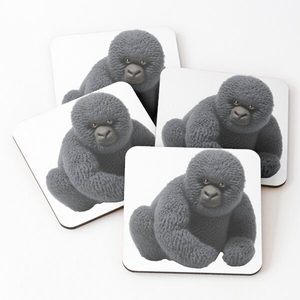 Item preview, Gorilla Love Knitted Mountain Gorillas  designed and sold by Brockinator.