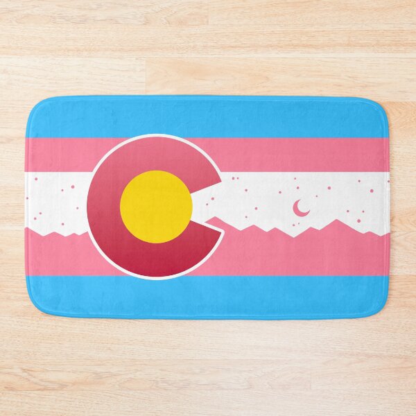Item preview, Colorado Trans Transgender Pride Flag Denver Parade PrideFest designed and sold by flannmoriath.