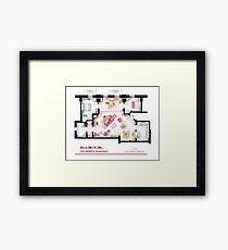 Ted Mosby's apartment from 'HIMYM' Framed Print