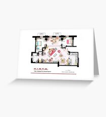 Ted Mosby's apartment from 'HIMYM' Greeting Card