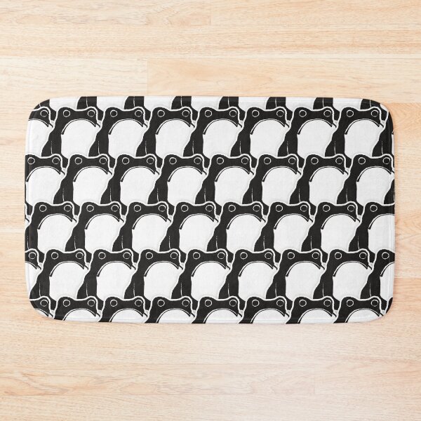 Item preview, Japanese Large Frogs Watercolor Pattern, Black designed and sold by MadfishDesigns.