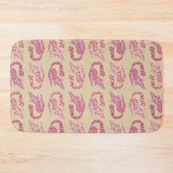 Item preview, Cute Jungle Tigers Pattern In Muted Colors Yellow designed and sold by scorpiolane.