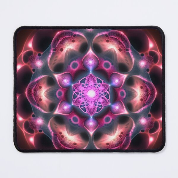 Item preview, Pink Neon Mandala Pattern designed and sold by AdamesArtStudio.