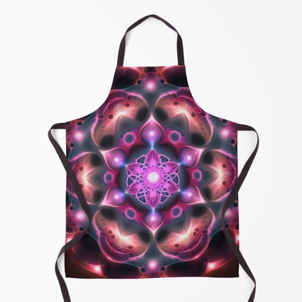 Item preview, Pink Neon Mandala Pattern designed and sold by AdamesArtStudio.