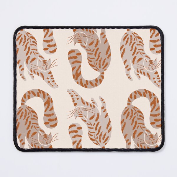 Item preview, Cute Jungle Tigers Pattern In Muted Colors Cream & Brown designed and sold by scorpiolane.