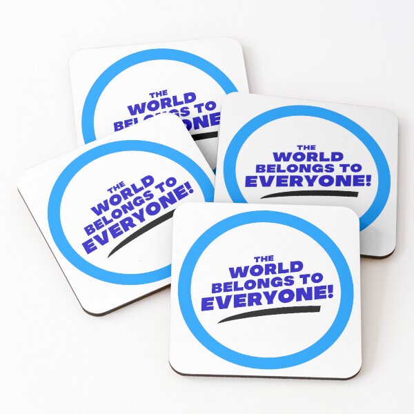 Item preview, The World Belongs To Everyone! designed and sold by Sky Brundall Concepts.
