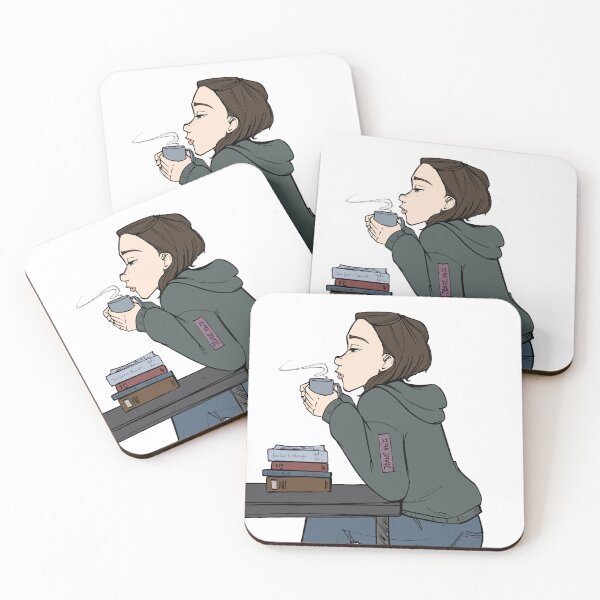Item preview, Coffee & Books designed and sold by Jeane Bilang.