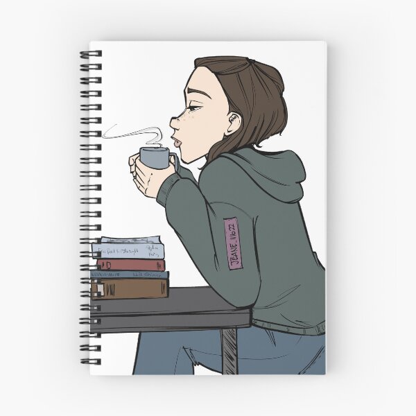 Item preview, Coffee & Books designed and sold by Jeane Bilang.