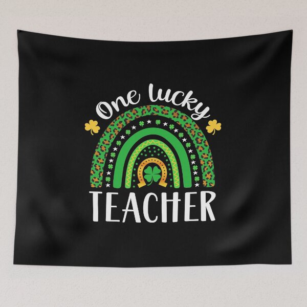 Item preview, One Lucky Teacher St Patricks Design designed and sold by Peter Stawicki.