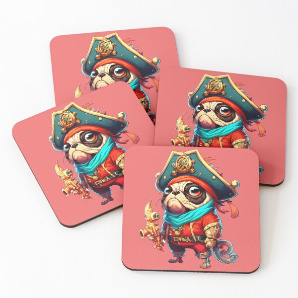 Item preview, Pug Pirates In Space 6 designed and sold by TheSillySartor.
