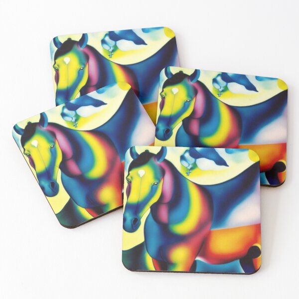 Item preview, Neon Horse - Cool Art designed and sold by joejiing.