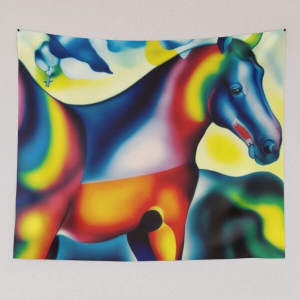 Item preview, Neon Horse - Cool Art designed and sold by joejiing.
