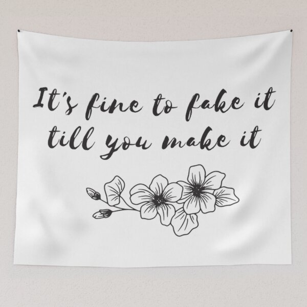 Item preview, It's fine to fake it 'til you make it - Taylor Swift  designed and sold by Simi2020.