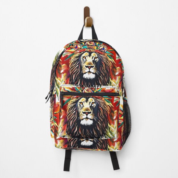 Item preview, Majestic King, colorful Lion King with crown, Lion of Judah designed and sold by ArtistryCynthie.