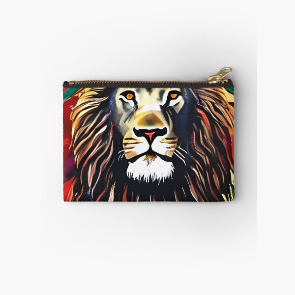 Item preview, Majestic King, colorful Lion King with crown, Lion of Judah designed and sold by ArtistryCynthie.