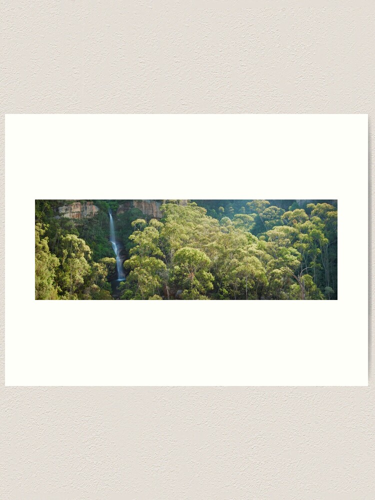 Thumbnail 1 of 3, Art Print, Minnehaha Falls, Katoomba, New South Wales, Australia designed and sold by Chockstone.
