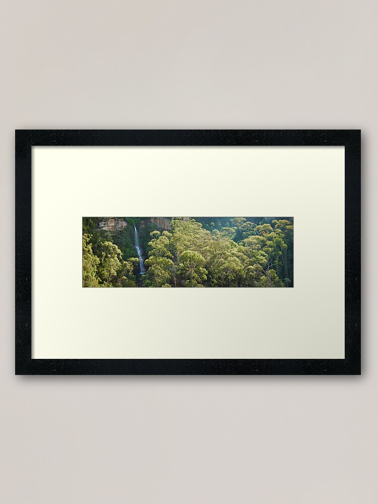 Thumbnail 1 of 7, Framed Art Print, Minnehaha Falls, Katoomba, New South Wales, Australia designed and sold by Chockstone.