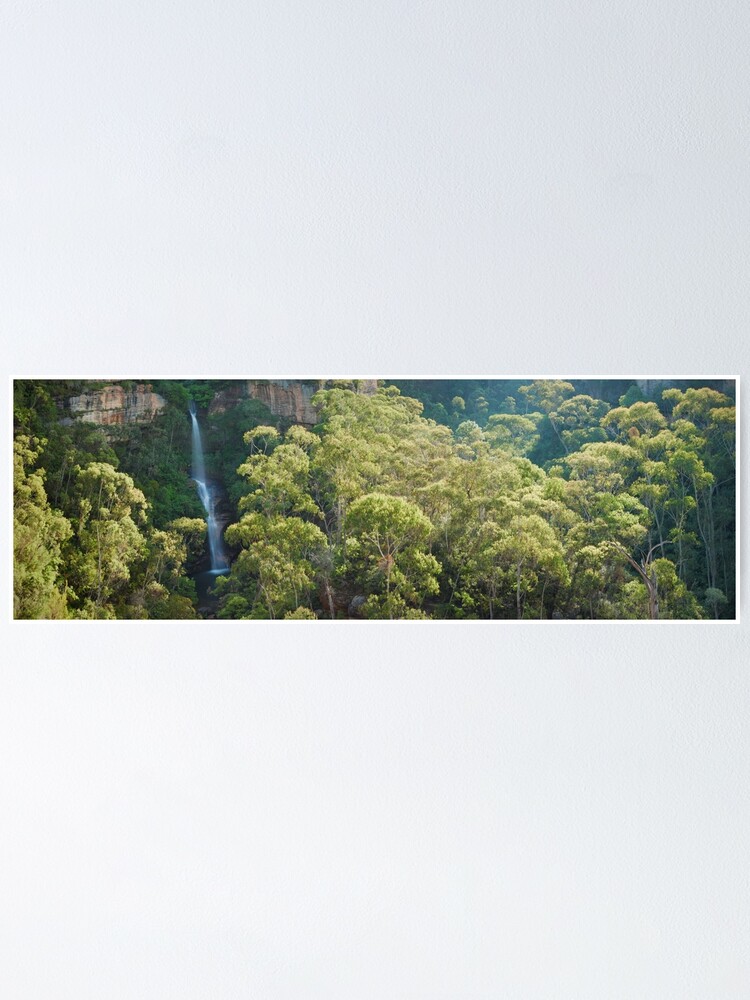 Thumbnail 1 of 3, Poster, Minnehaha Falls, Katoomba, New South Wales, Australia designed and sold by Chockstone.