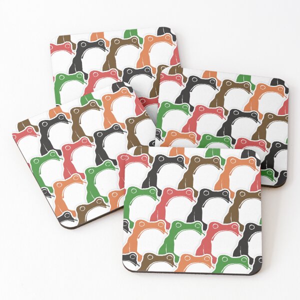 Item preview, Japanese Large Frogs Watercolor Pattern, Multicolor designed and sold by MadfishDesigns.