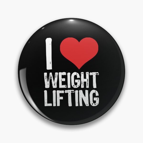 Item preview, I Love Weight Lifting designed and sold by The "I Love Everything" Shop.
