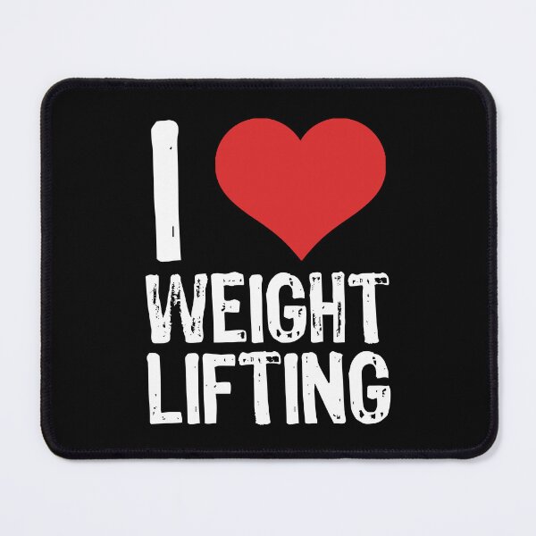 Item preview, I Love Weight Lifting designed and sold by The "I Love Everything" Shop.