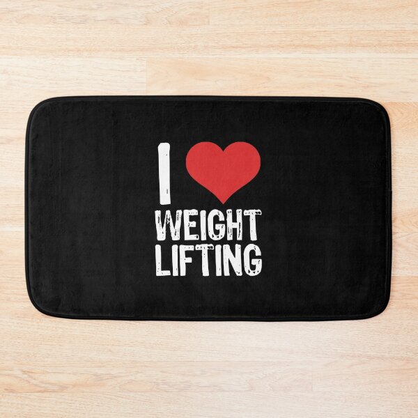 Item preview, I Love Weight Lifting designed and sold by The "I Love Everything" Shop.