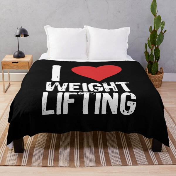 Item preview, I Love Weight Lifting designed and sold by The "I Love Everything" Shop.