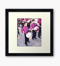 "Boom diddy boom diddy boom." Fiesta (2) Framed Print