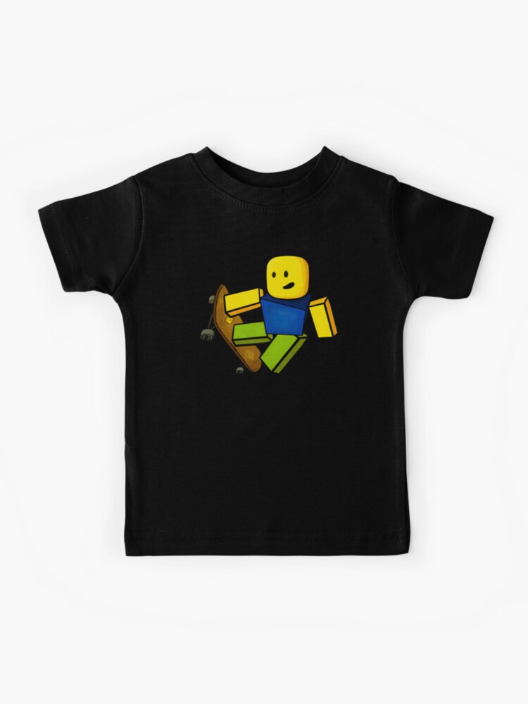 Roblox Face 1 Boy Character T-Shirt, Children Costume Shirts, Kids Outfit ~