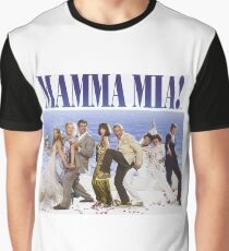 Mamma Mia Cast Poster Graphic T-Shirt