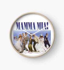 Mamma Mia Cast Poster Clock