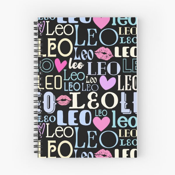 Item preview, Leo Pattern With Hearts and Kisses designed and sold by Hellofriendco.