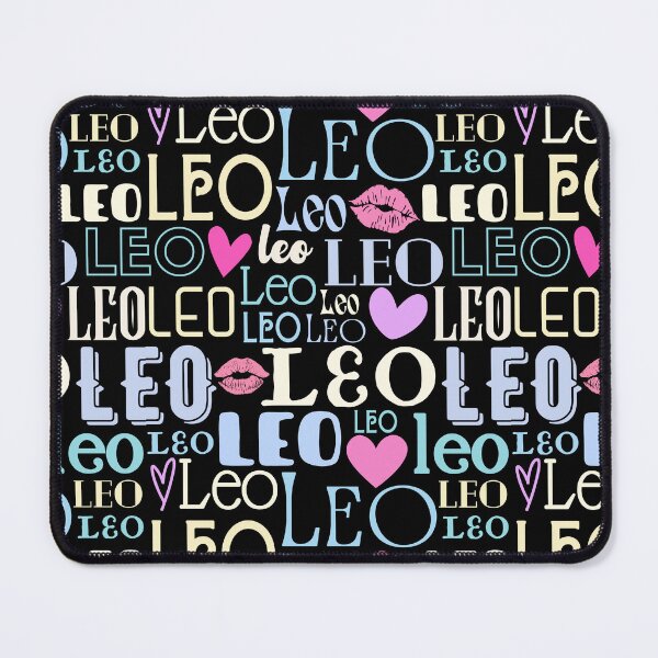 Item preview, Leo Pattern With Hearts and Kisses designed and sold by Hellofriendco.