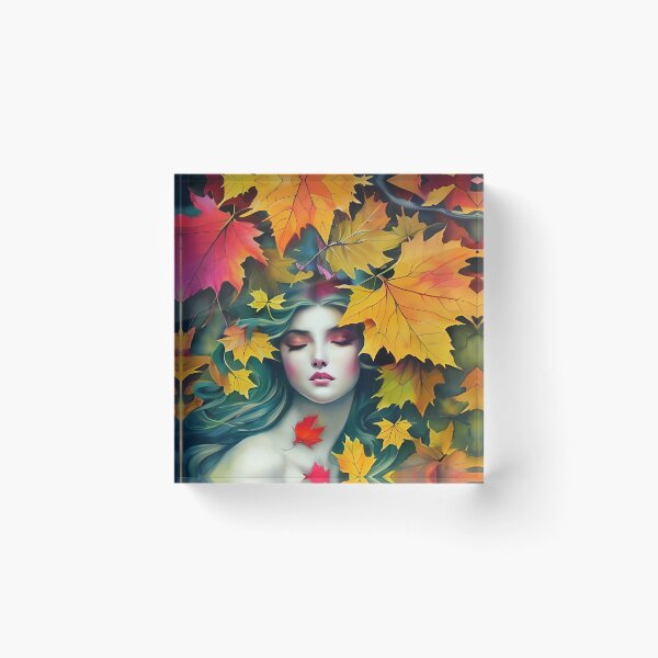 Item preview, Mother earth in Autumn colors designed and sold by PravTheGeek.