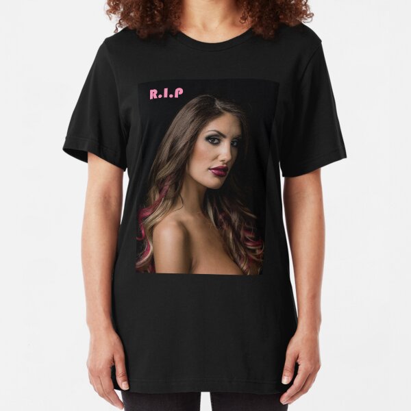 August Ames T-shirt rest in peace rip Slim Fit T-Shirt