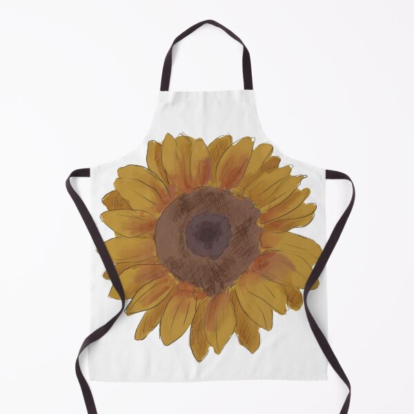 Item preview, A Sunflower Gouache Painting designed and sold by anatovas.