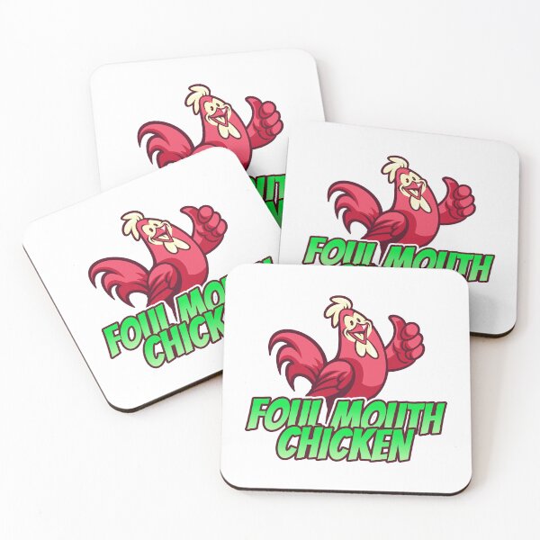 Item preview, Funny chicken - foul mouth chicken designed and sold by Juliet  Thomas.