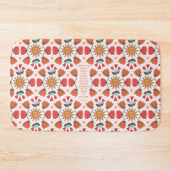Item preview, Skinner Quote Sun Retro Seamless Print designed and sold by abawizard.