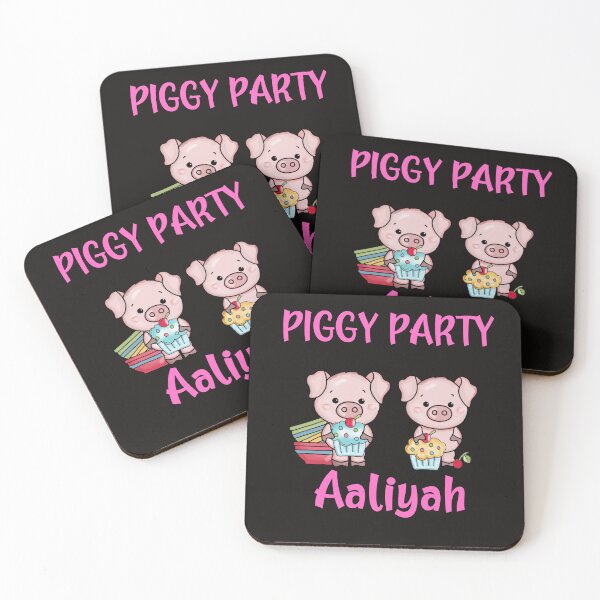Item preview, Aaliyah Piggy Party National Pig Day designed and sold by leshewle.