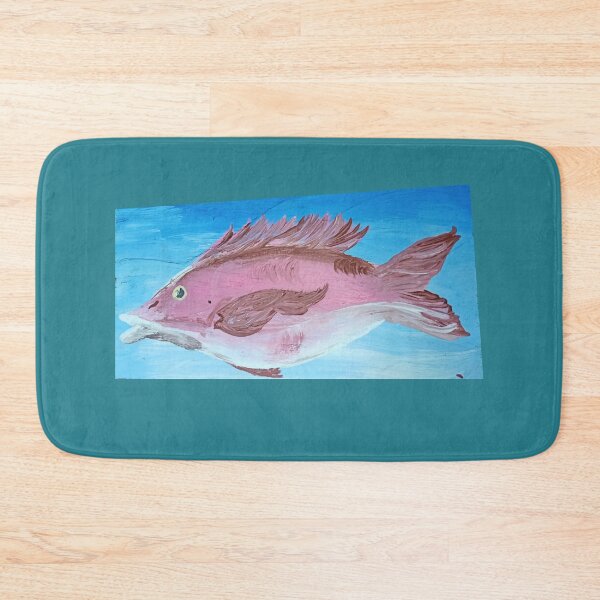 Item preview, Red snapper fish painted snapper different colors designed and sold by vibeno1.