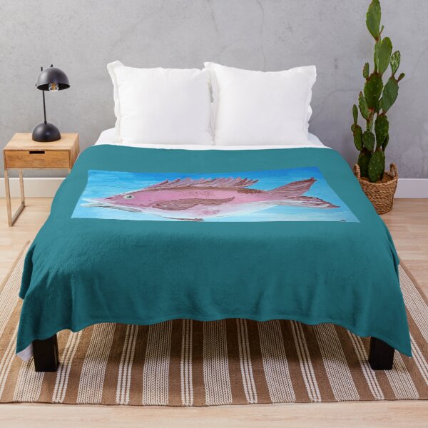 Item preview, Red snapper fish painted snapper different colors designed and sold by vibeno1.