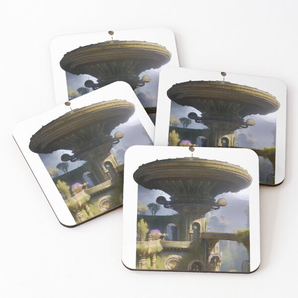 Item preview, Parnassus Bright Fantasy Moonlit Palace Castle designed and sold by entwithanaxe.