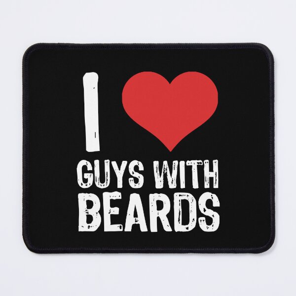 Item preview, I Love Guys with Beards designed and sold by The "I Love Everything" Shop.